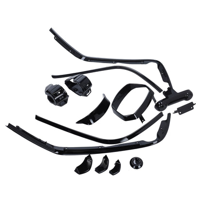 Stylingset Vespa Sprint Euro 4 / 5 vanaf 2018 Zwart Glans 16-delig