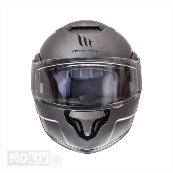 Helm MT Atom SV Systeemhelm Mat Titanium – maat S
