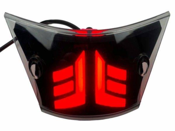 Achterlicht Unit LED Sport-1 Tube Smoke Piaggio Zip