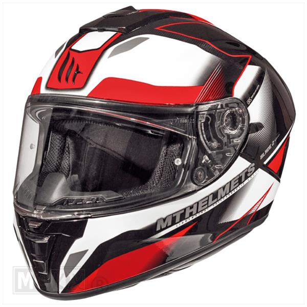 Helm MT Blade II SV Fugue Rood – maat S