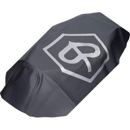 Buddydek met logo – Piaggio Zip en Zip2000 SP – Zwart Grijs Mat – Made in EU