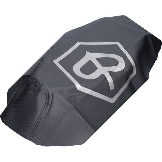 Buddydek met logo – Piaggio Zip en Zip2000 SP – Zwart Grijs Mat – Made in EU