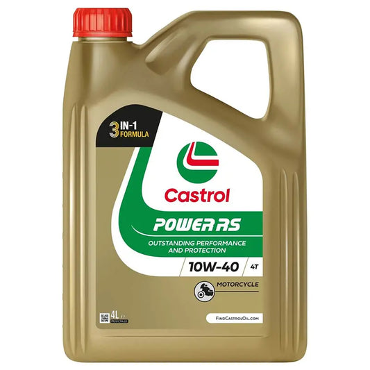 Castrol Power RS 4T 10W-40 Motorolie – 4L (15F534)
