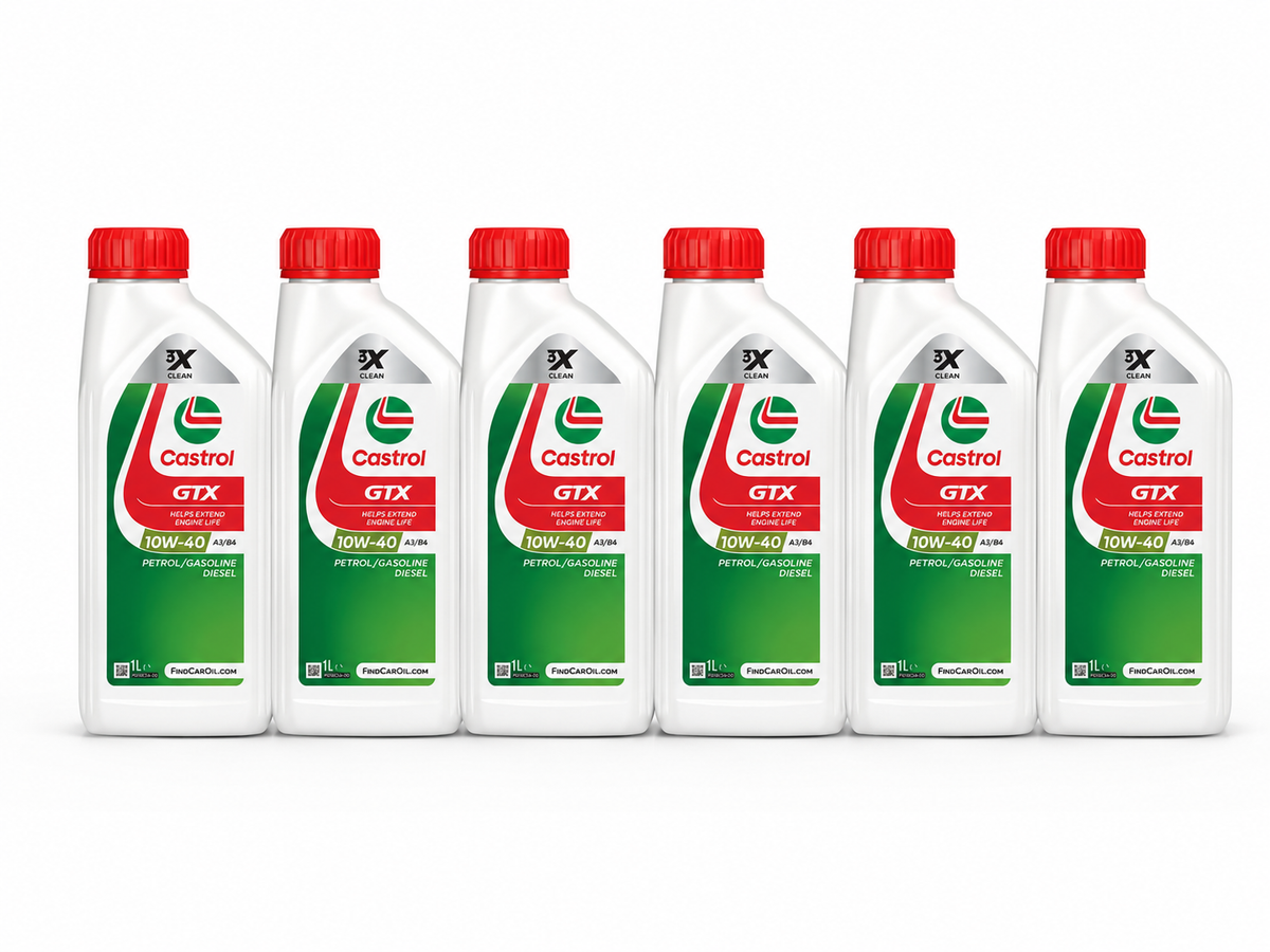 Castrol GTX 10W-40 A3/B4 Motorolie 1L 15F8FE
