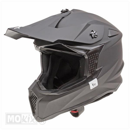 Helm Falcon Solid Mat Zwart – maat XL / XXL