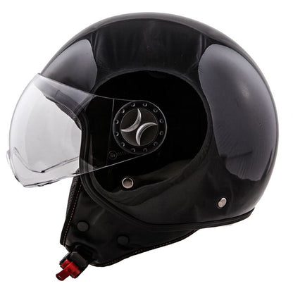 Helm Vito Jet Loreto Glans Zwart