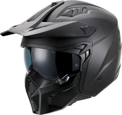 Helm Vito Jet Predator Mat Zwart / Nardo Grey