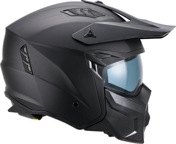 Helm Vito Jet Predator Mat Zwart / Nardo Grey