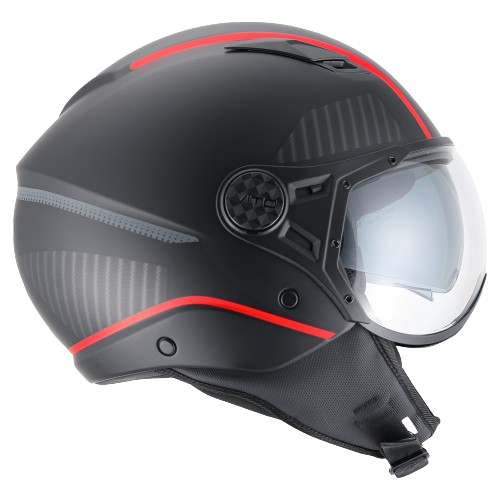 Helm vito jet lavori Zwart / Deco