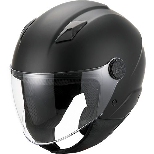 Helm vito jet uno mat zwart