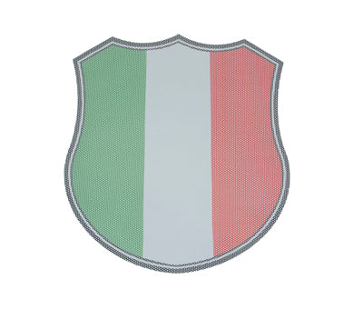 sticker universeel logo windscherm kleuren italie=op=op