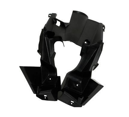 Binnenpaneel Voorzijde Yamaha Aerox Origineel – Zwart (Beenschild “tussen” paneel)