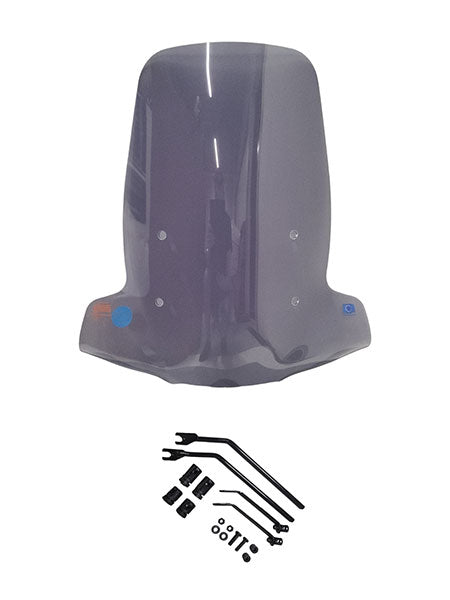 Windscherm Regia + Bevestigingsset (Made in EU) – Smoke – Yadea Y1S (OP=OP)