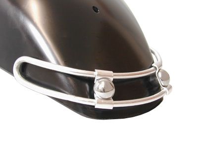 Sierbeugel voorspatbord chroom – Buzzetti 8362 –  Vespa S / LX / LXV (op=op)
