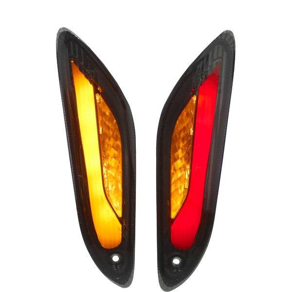 Knipperlicht LED Matrix Vespa Primavera / Sprint 2.0 Smoke Power1 Achterzijde