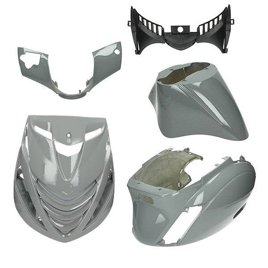 SP Kappenset Nardo Grey Evo-1 Dicht Piaggio Zip 2000 5-Delig