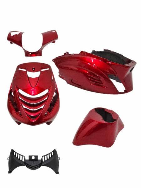 SP Kappenset Piaggio Zip RS-1 Candy Red 5-delig