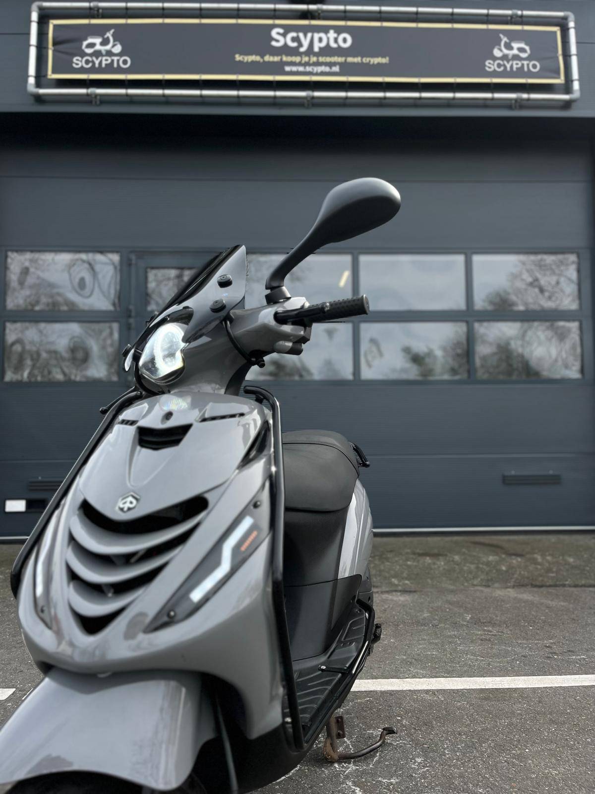 SP Kappenset Piaggio Zip RS-1 Nardo Grey 5-delig