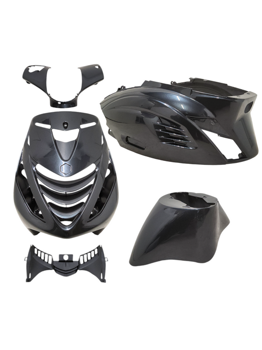 SP Kappenset RS1-Grill Piaggio Zip Antraciet Grijs