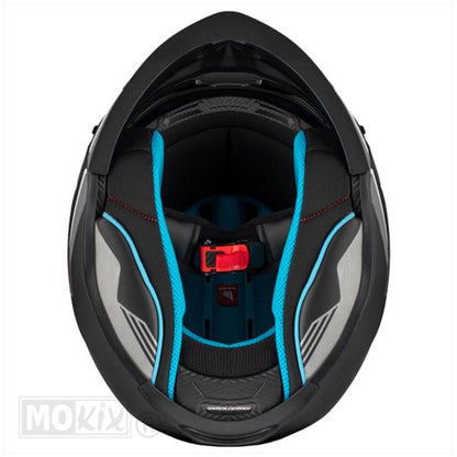 MT Helm Streetfighter SV Stripe – Mat Zwart – ECE 22.06 (4 helmen in 1)