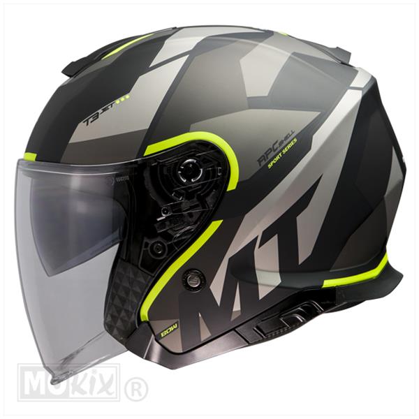 Helm MT Thunder 3 SV Bow Zwart/Geel – maat S