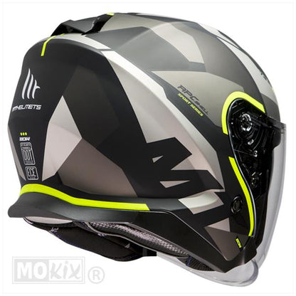 Helm MT Thunder 3 SV Bow Zwart/Geel – maat S