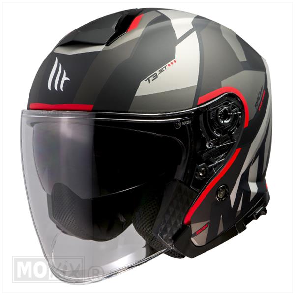 Helm MT Thunder 3 SV Bow zwart/ rood – maat S