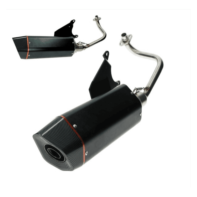 Uitlaat Bullet Racing Carbon Piaggio Zip / Fly4-Takt 3V