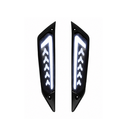 Alpha Arrow Matrix voorzijde Piaggio Zip links rechts