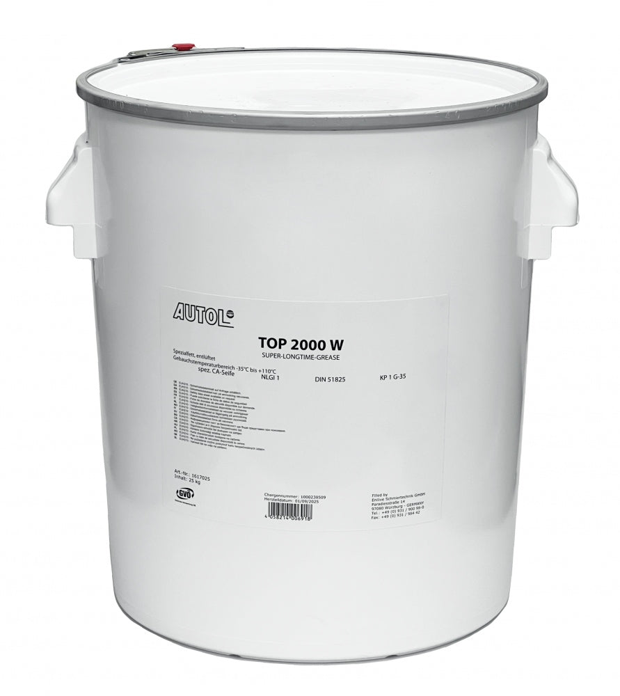 ENI Autol Top 2000 W NLGI 1 180kg – Hechtvet / EP Smeervet voor Centrale Smering