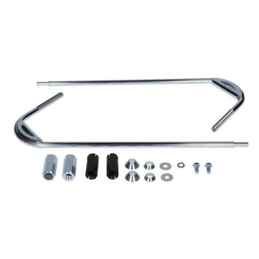 Bevestigingsset Windscherm hoog Vespa LX/S chroom origineel 602871m-39136