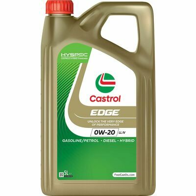 Castrol Edge 0W-20 LL IV Motorolie 5L Volsynthetisch 15F615
