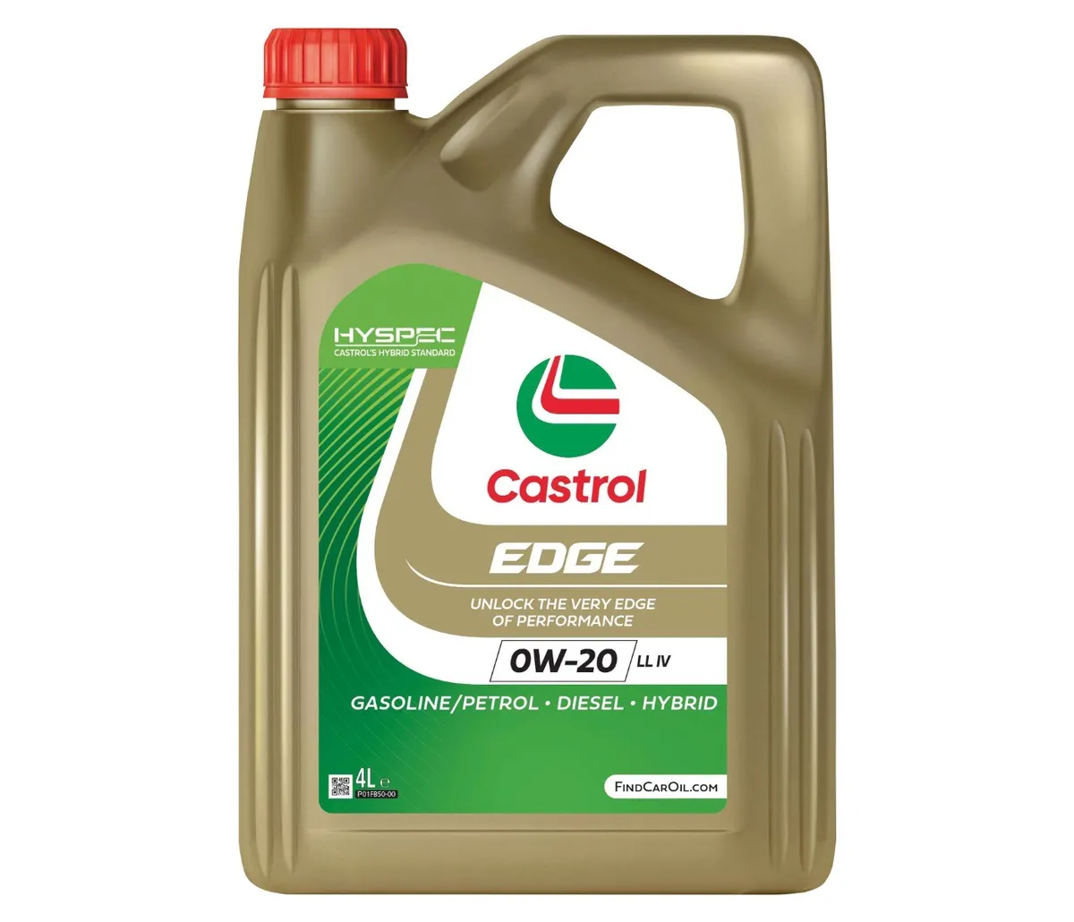 Castrol Edge 0W-20 LL IV Motorolie 4L Volsynthetisch 15F612