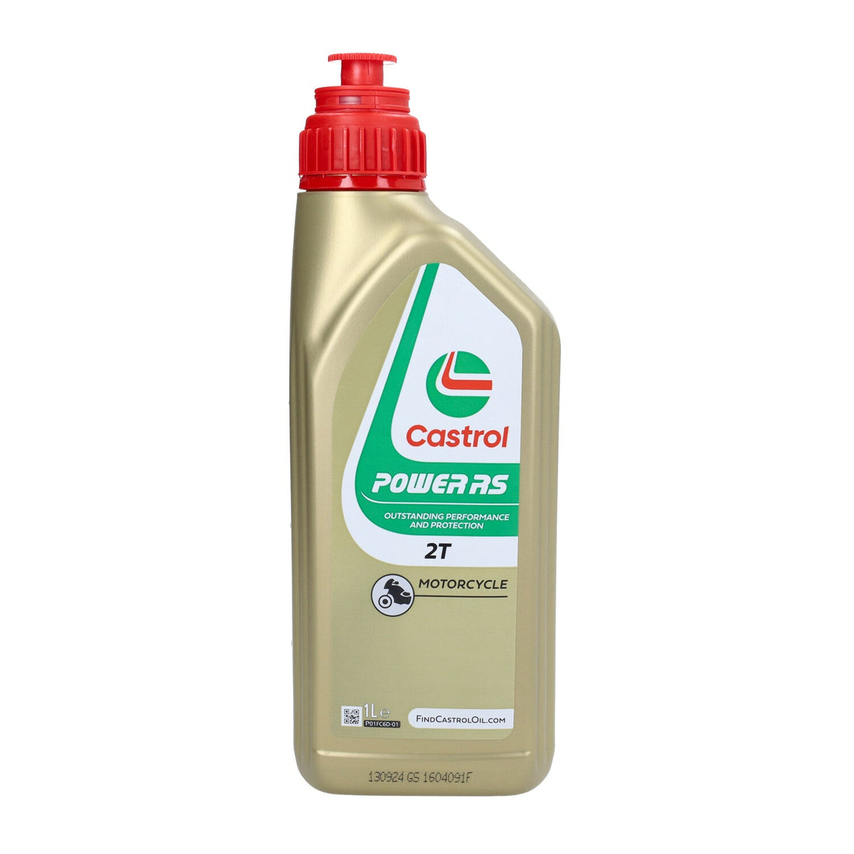 Castrol Power RS 2T 1 liter – momenteel geleverde verpakking