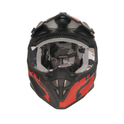 Helm malossi cross/enduro hm2 premier ( alle maten ) zwart mat