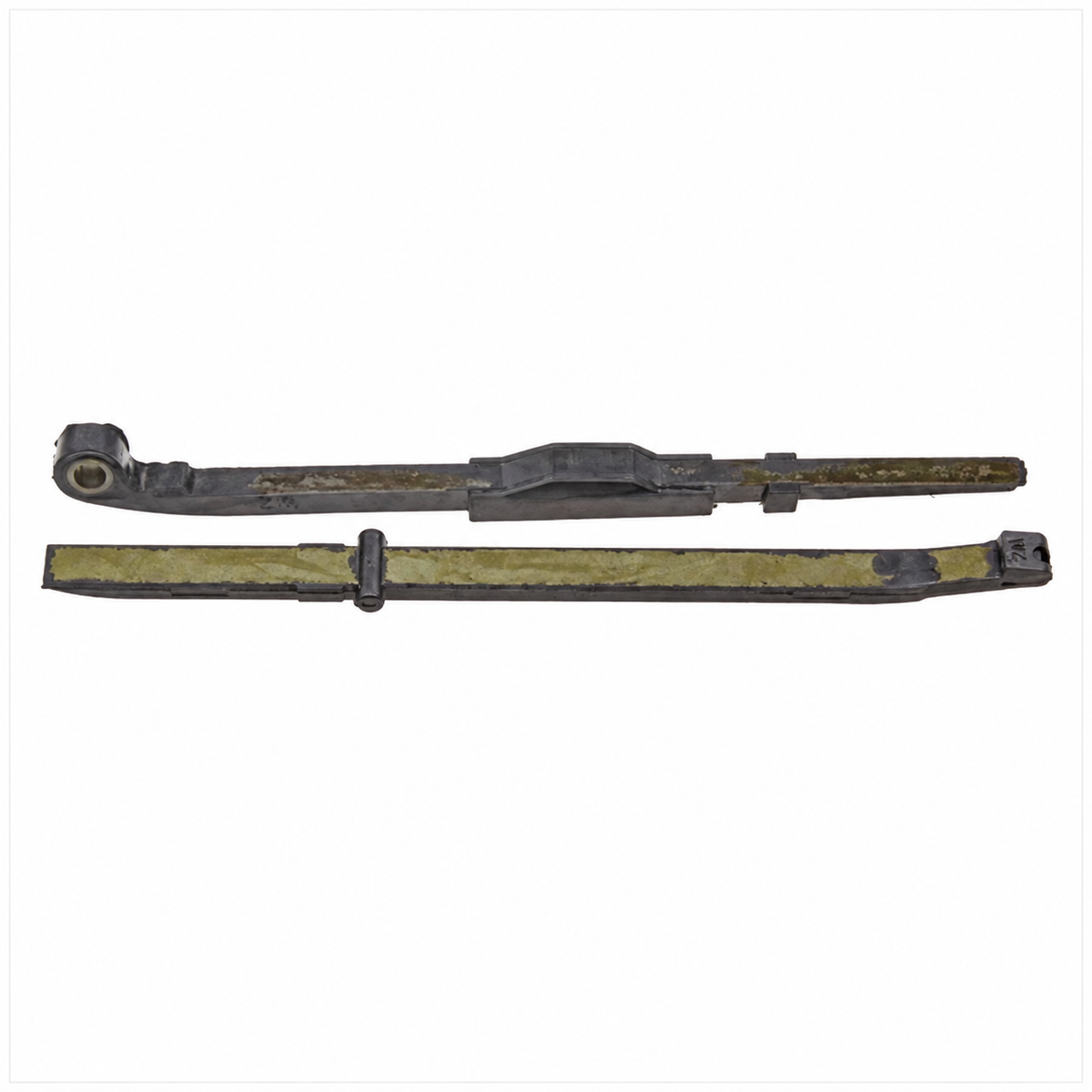 Distributieketting geleiderset GY6 50cc 4T Standard Parts, twee geleiders van 197 en 202 mm
