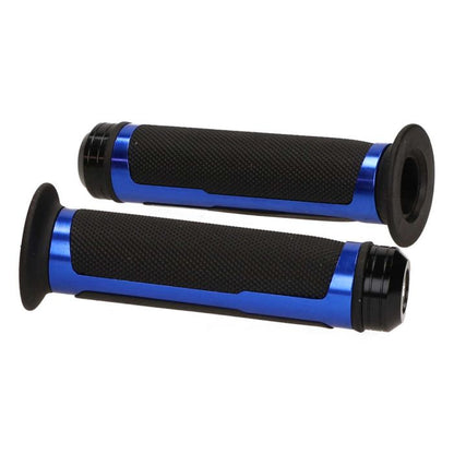 Handvatset Sportline met balansgewichten blauw-zwart universeel DMP