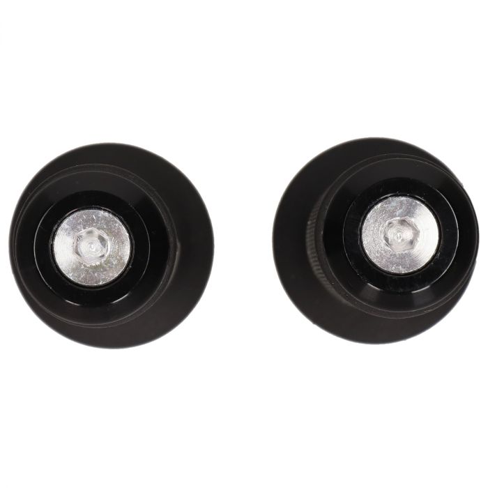 Handvatset Sportline met balansgewichten zilver-zwart universeel DMP