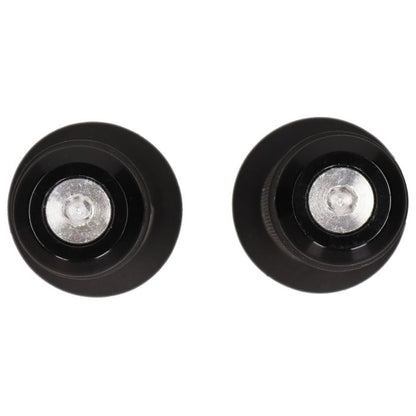 Handvatset Sportline met balansgewichten zilver-zwart universeel DMP