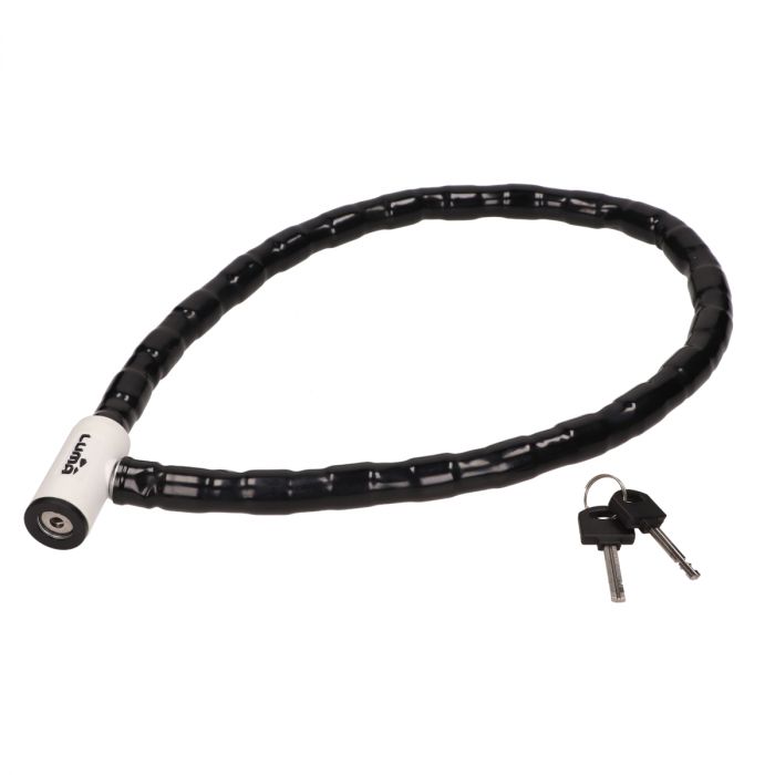 Kabelslot Luma Enduro 885 1 meter zwart / wit