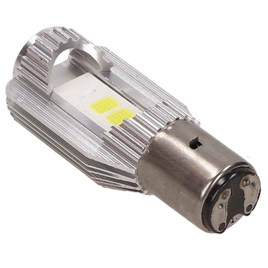 Led lamp 12V Ba20d 6wx2 800 Lume / 6000k voor o.a. Vespa