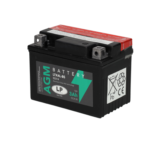 Accu Landport YTX4L-BS / LTX4L-BS 12V – Piaggio / Kymco / SYM / Suzuki / Gilera / Honda