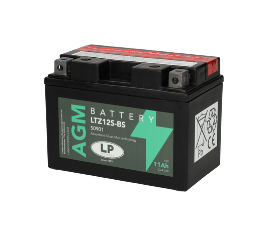Accu Landport AGM YTZ12S-BS / LTZ12S-BS / 50901 12V 11Ah 210A