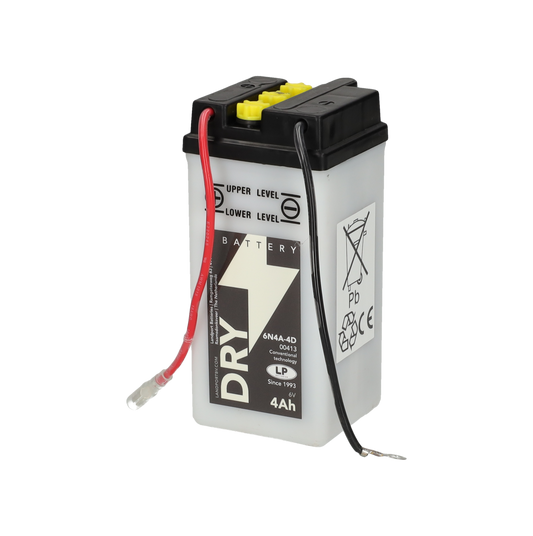 Accu Landport 00413 / 6N4A-4D accu (6V, 4Ah, 10A)