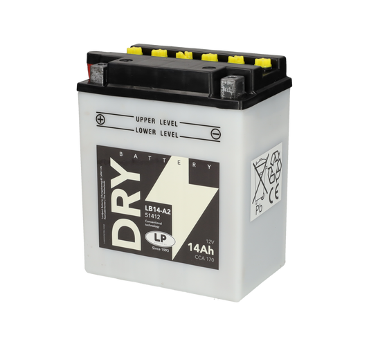 Accu Landport 51412 / YB14-A2 / LB14-A2 accu (12V, 14Ah, 170A)