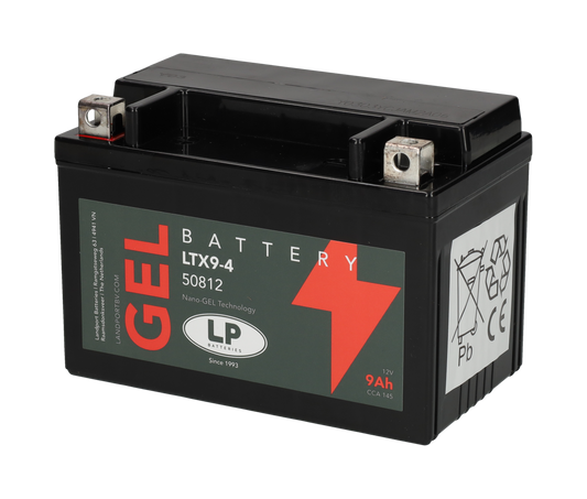Accu Landport GEL YTX9-BS / GTX9-4 / MG9-BS-C – Piaggio Zip 4T / Burgman / X-Max / Z750