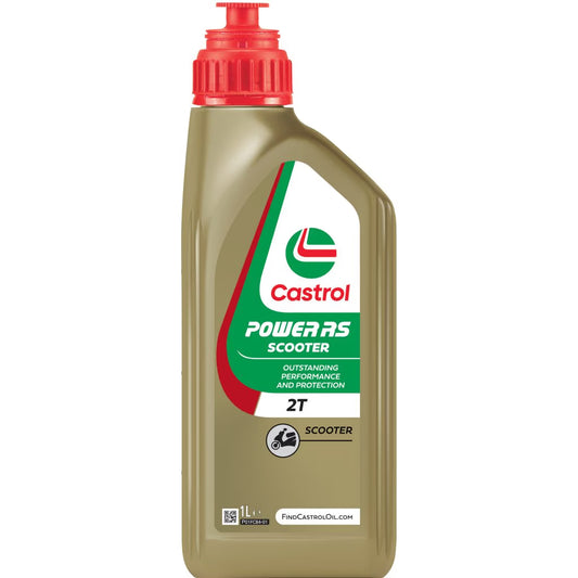 Premium motorolie 2T Castrol Power 1 Scooter 2T 1L (15F532)