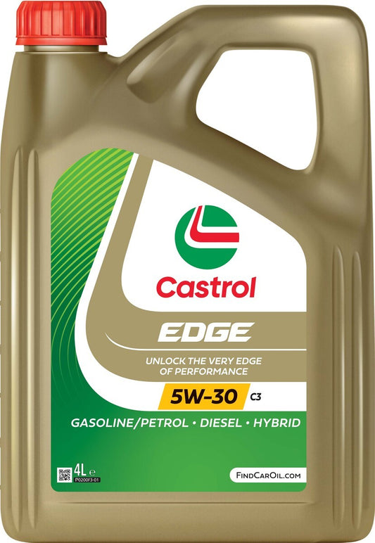 Castrol Edge 5W-30 C3 Motorolie 4L Volsynthetisch 15F7ED