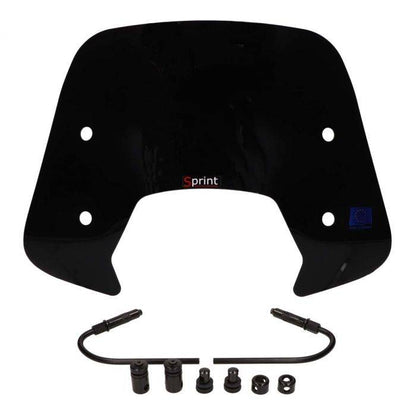 Windscherm Laag Zwart Glans Vespa Sprint